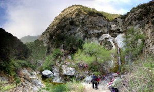 Hiking to Fish Canyon Falls - SoCalHiker.net