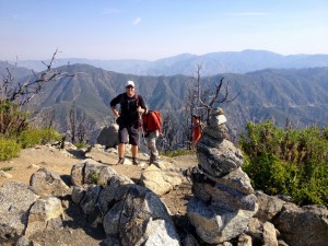 Atop San Gabriel Peak