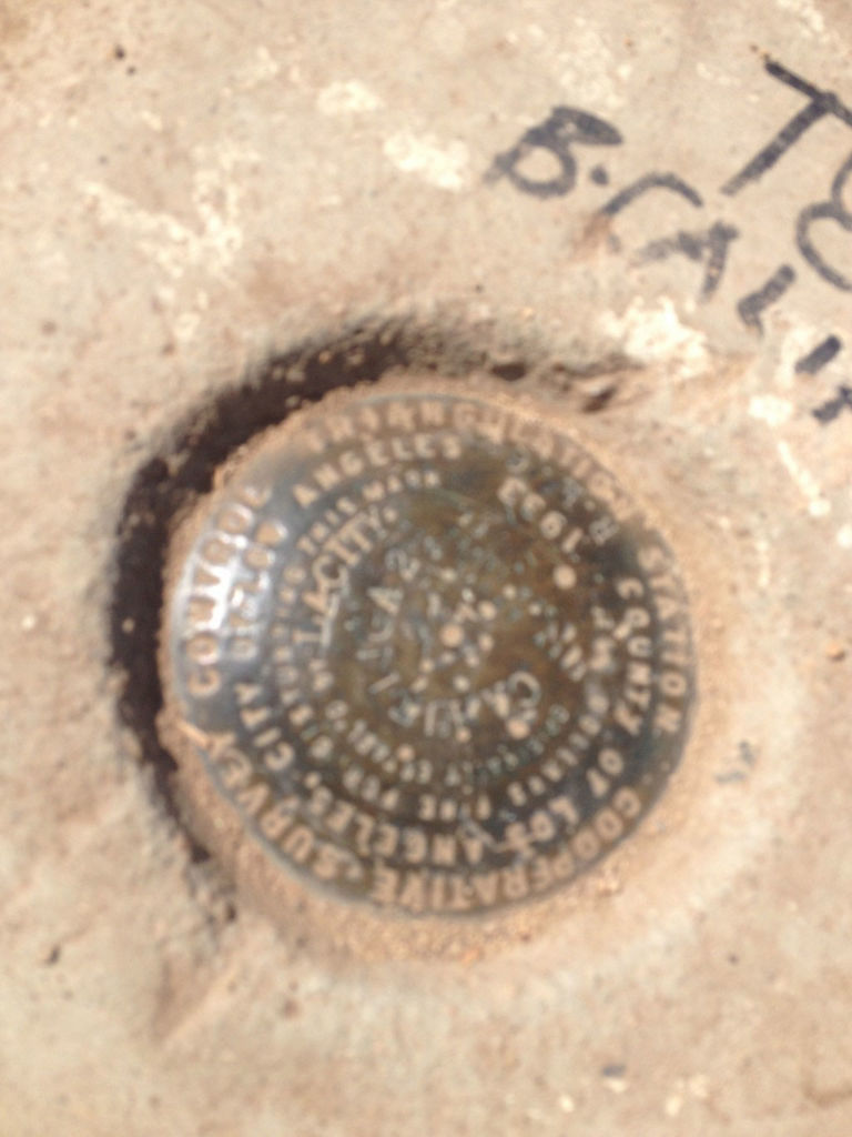 Cahuenga Peak Benchmark