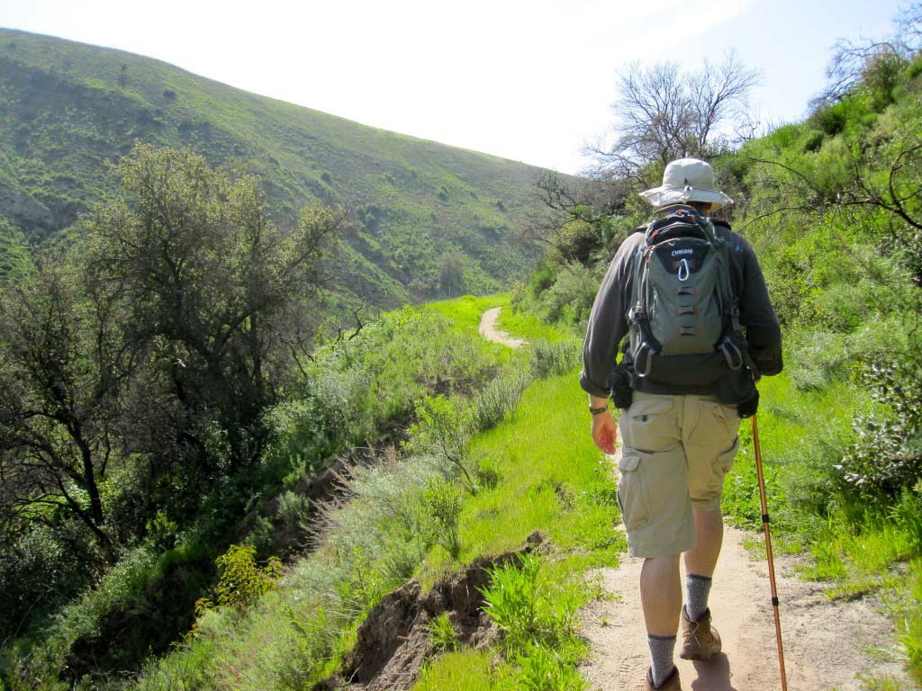 Heading up to Vista Lookout