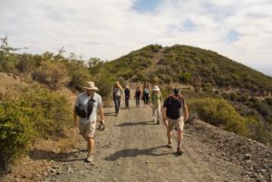Heading up the Main Divide Trail