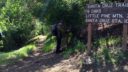 Registering at the Santa Cruz Trailhead