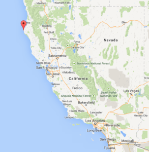 The Lost Coast in Northern California