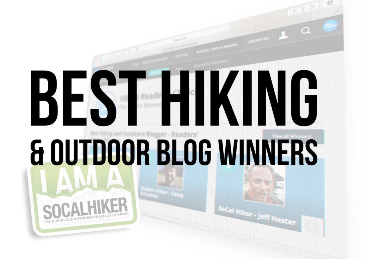USA TODAY's Ten Best Hiking & Outdoor Blogs SoCal Hiker