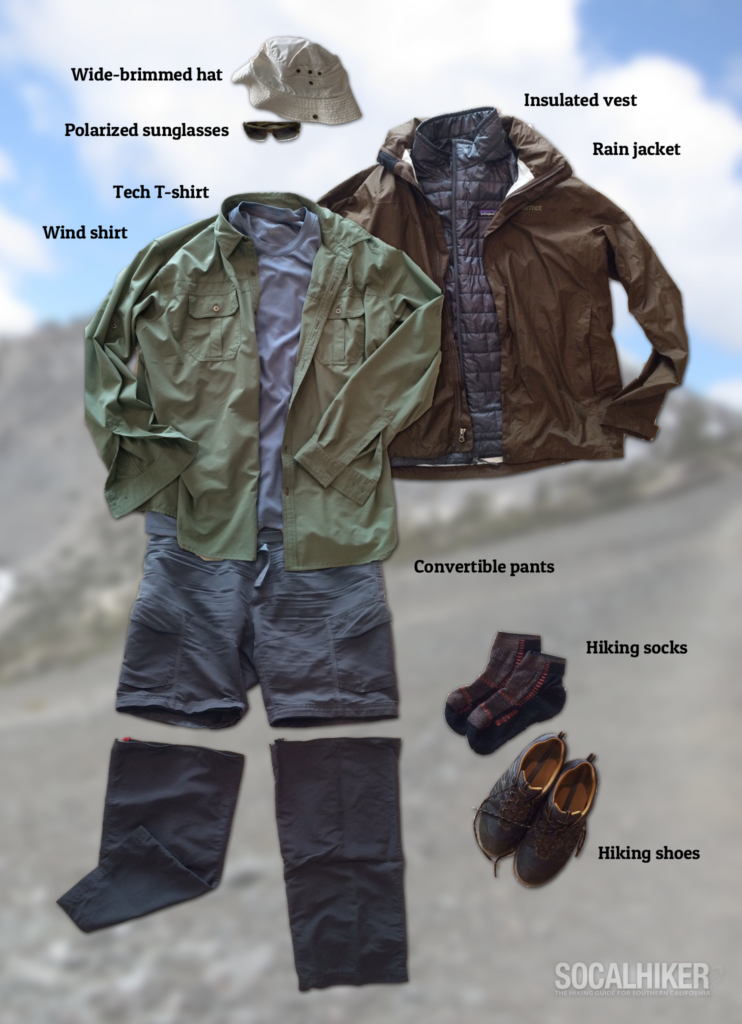What Should I Wear Hiking in SoCal Mountains
