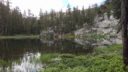 Secluded Upper Merced Pass Lake