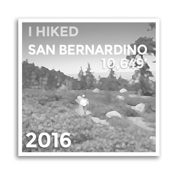 2016 SAN BERNARDINO 2016 SAN BERNARDINO