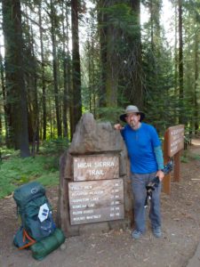 The western trailhead for the High Sierra Trail
