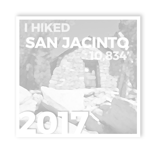 2017 MT SAN JACINTO 2017 MT SAN JACINTO