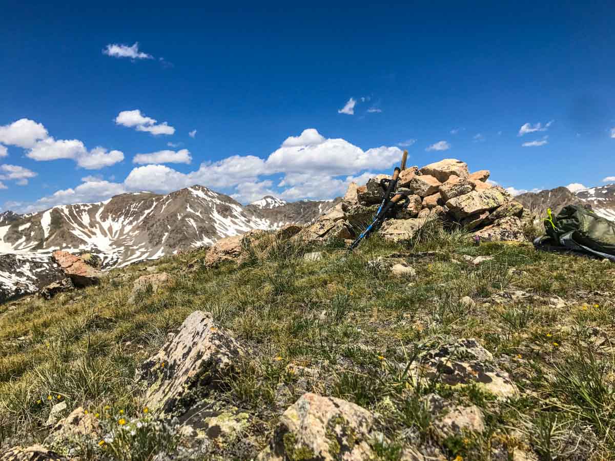 Hiking Birthday Peak in the Collegiate Peaks Wilderness