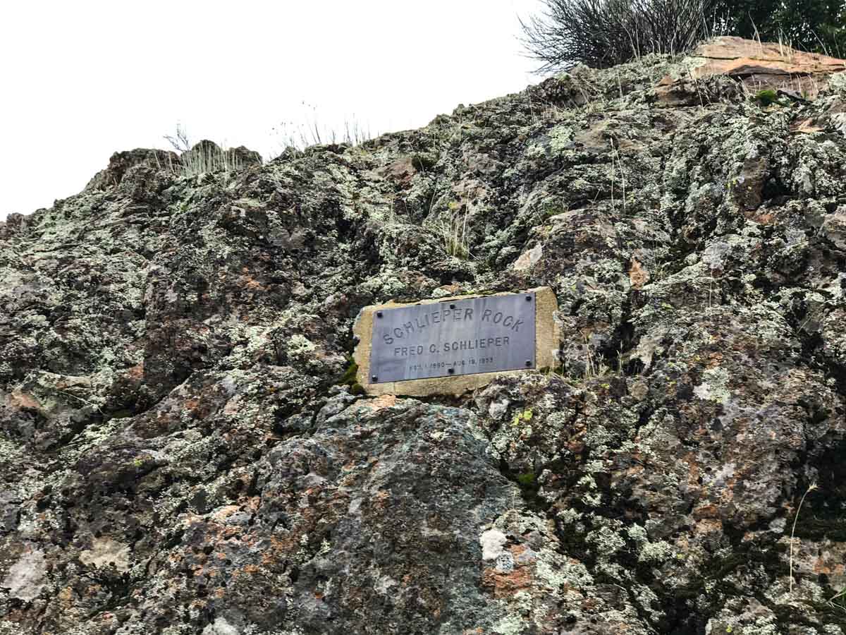 Schlieper Rock Plaque