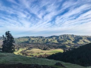 As you climb, the views open up