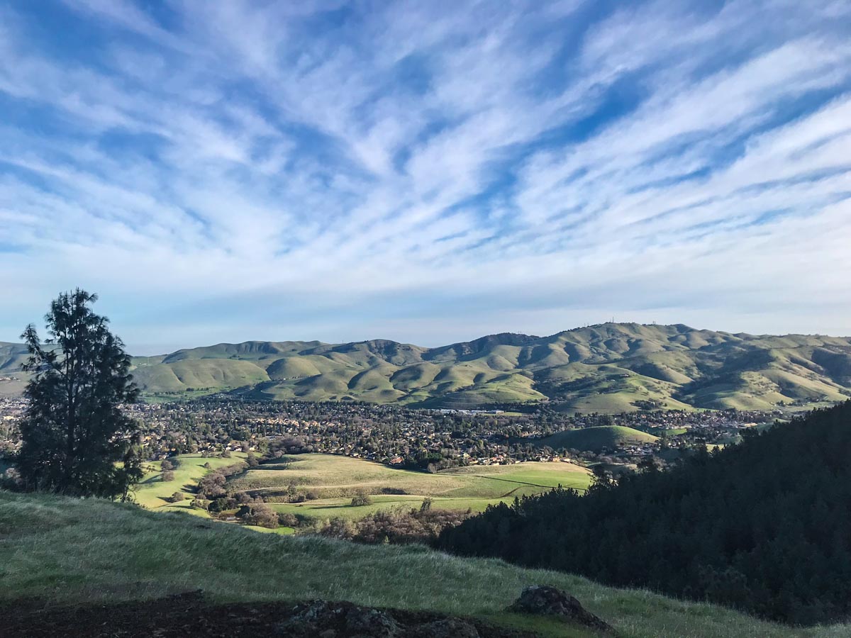 As you climb, the views open up