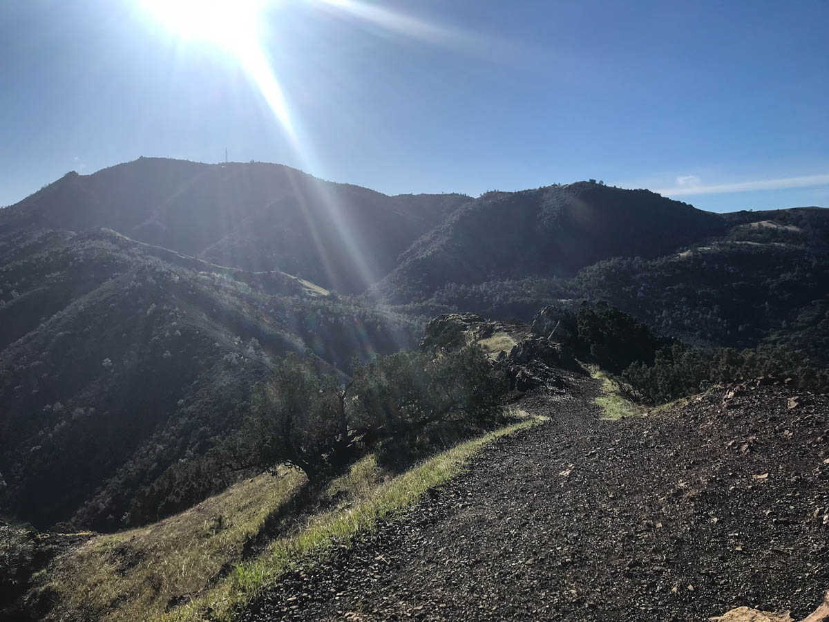 Following the ridgeline