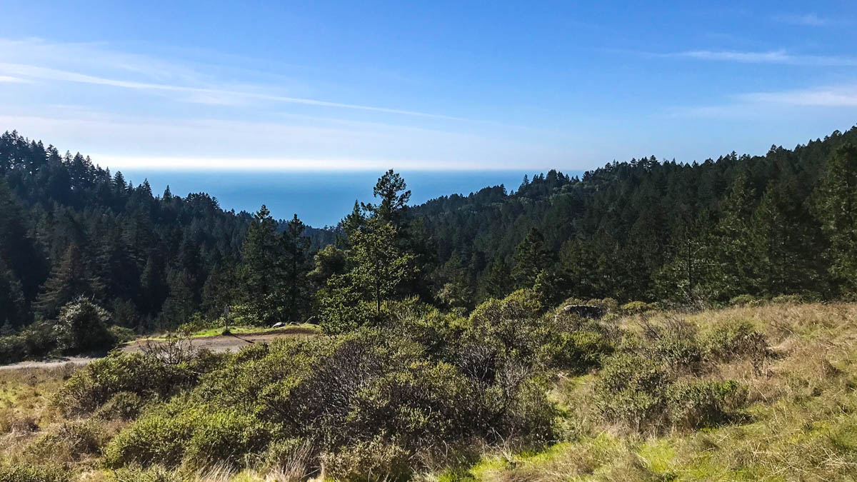 Views to the Pacific Ocean