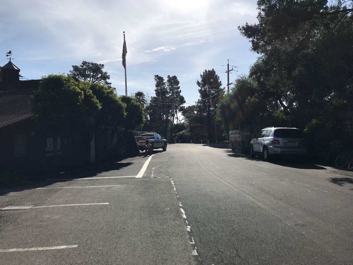 Road walking to Shoreline