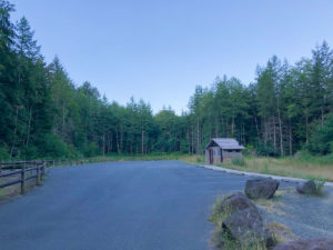 Empty upper parking