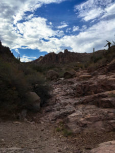 Hiking to Fremont Saddle