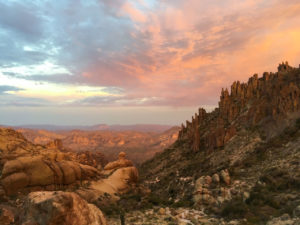 The view from Fremont Saddle can be spectacular