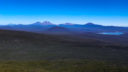 Mt Bachelor, South Sister and others from Maiden Peak