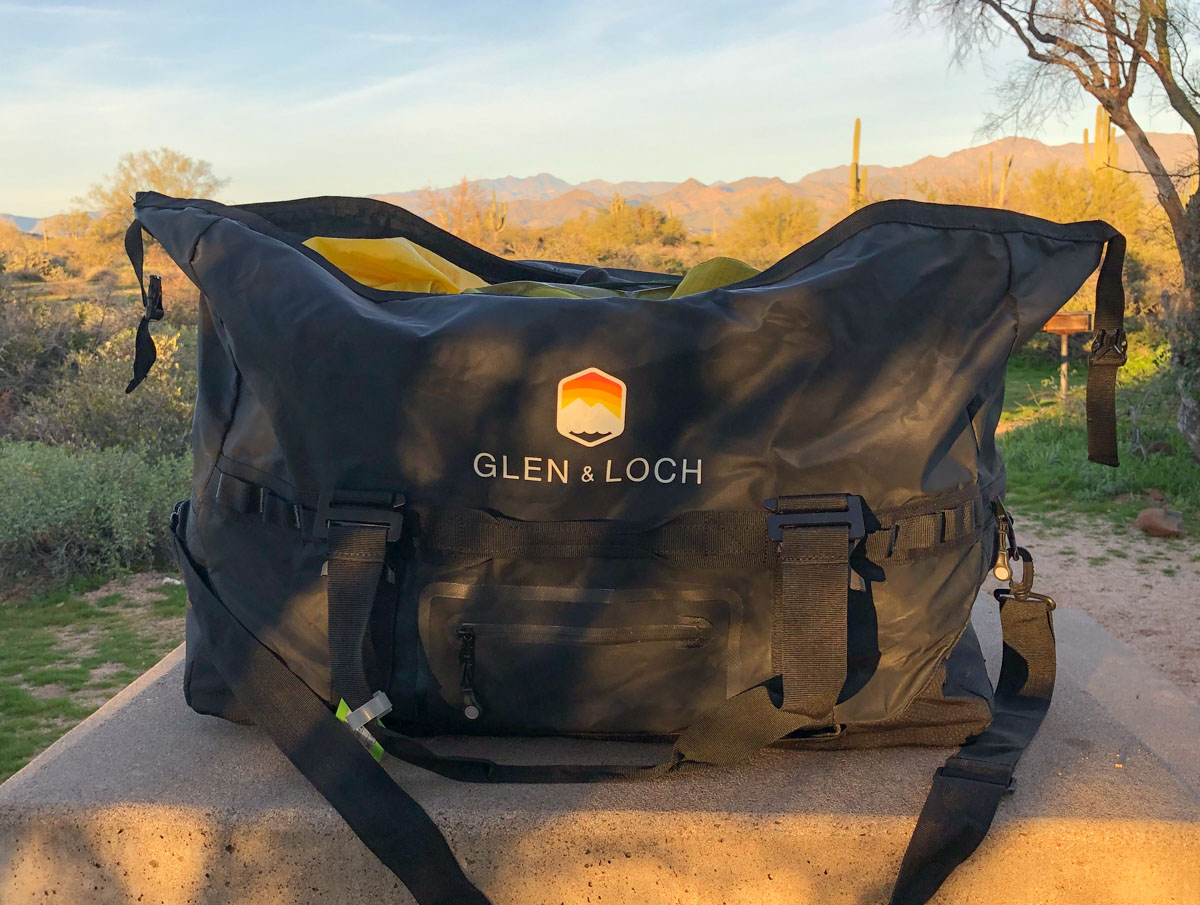 Before buckling the straps