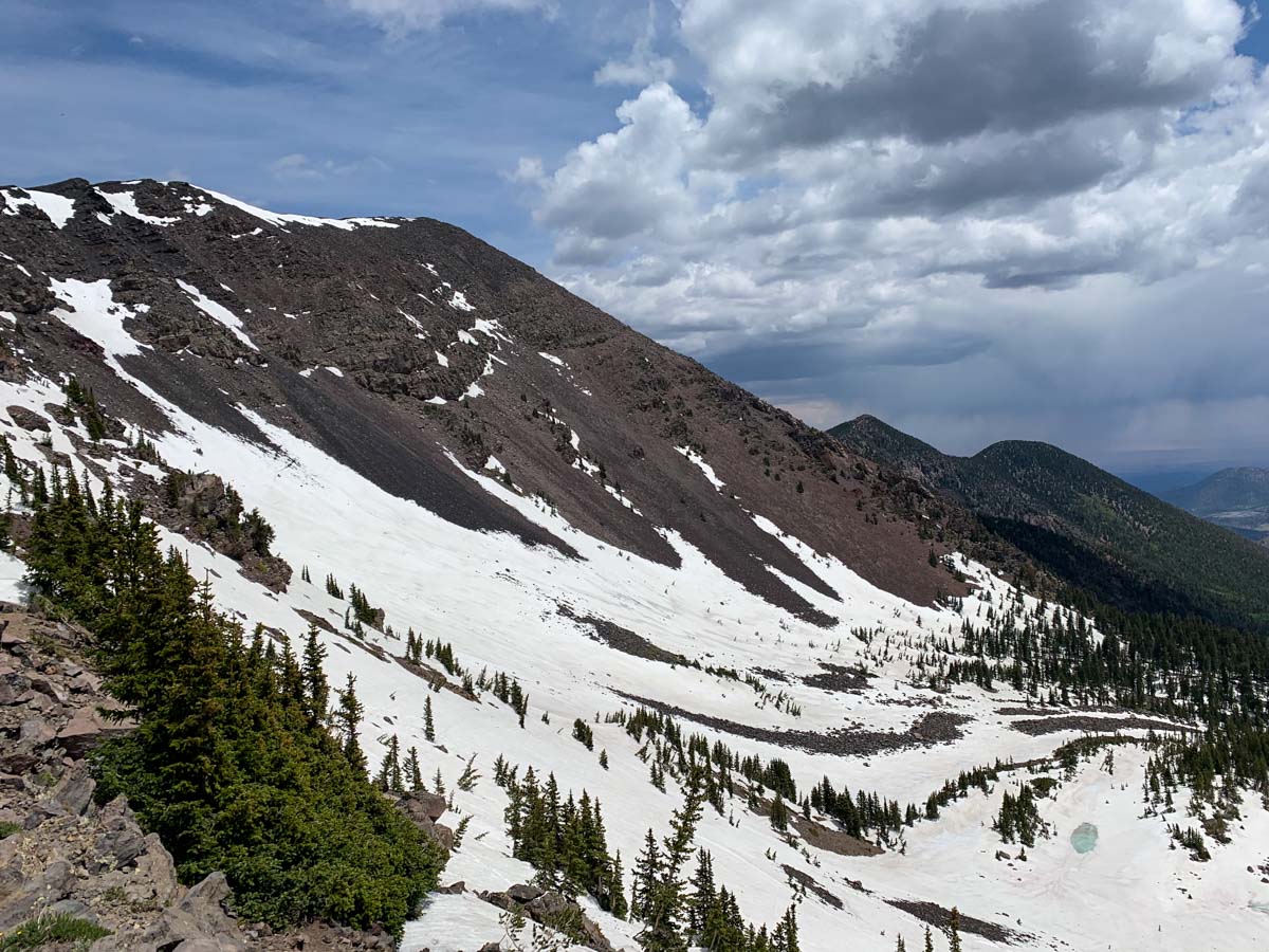 Hiking to Humphreys Peak in the Coconino National Forest