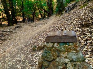Robert Louis Stevenson marker