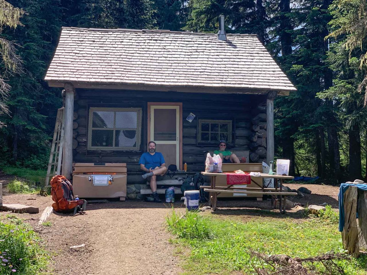 Resupply at Mowich Lake Ranger Station