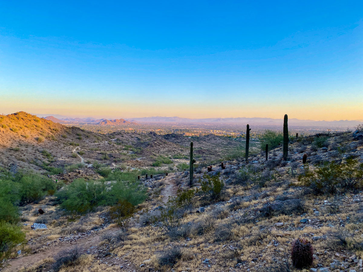 Hiking Piestewa Peak from Dreamy Draw