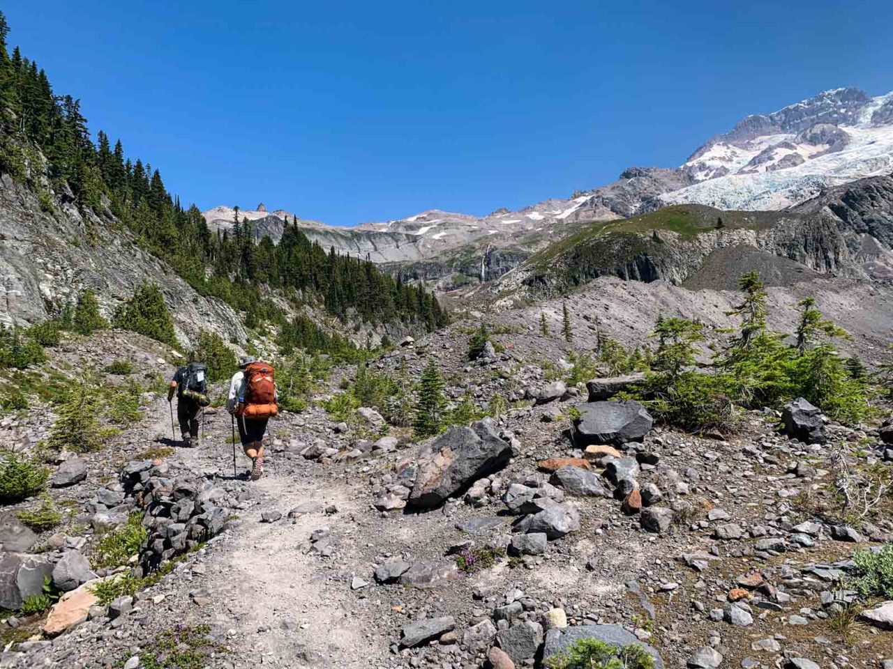 Climbing Emerald Ridge