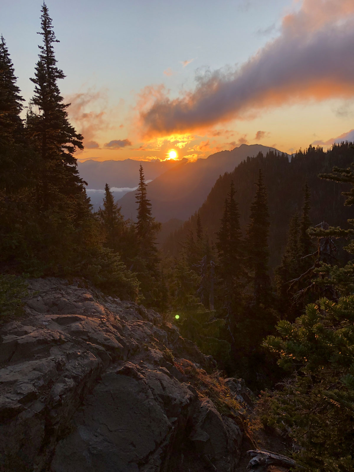 Sunrise at Summerland Camp