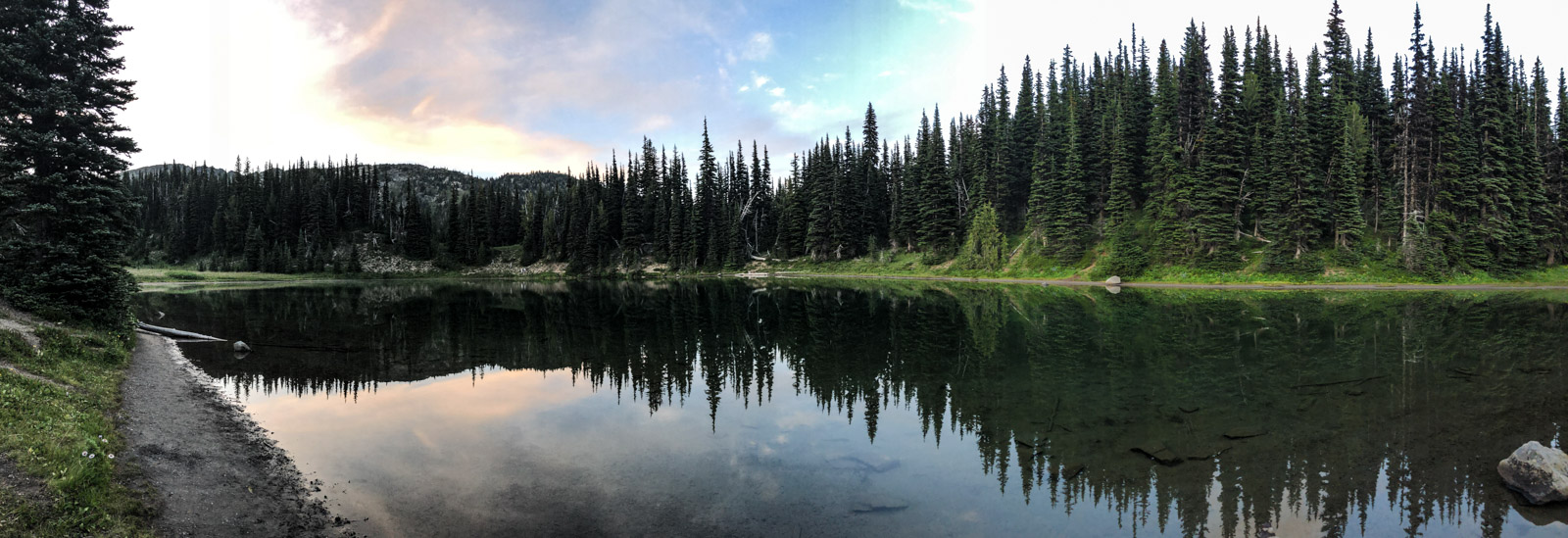 Shadow Lake near Sunrise Camp