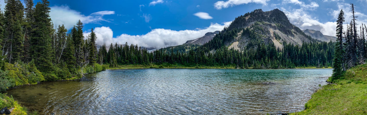 Panorama of Mystic Lake