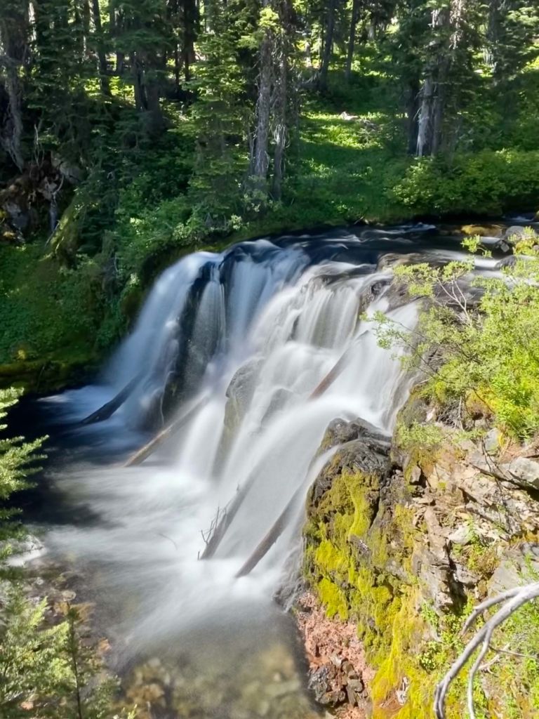 Cascade on the Middle Fork of Tumalo Creek