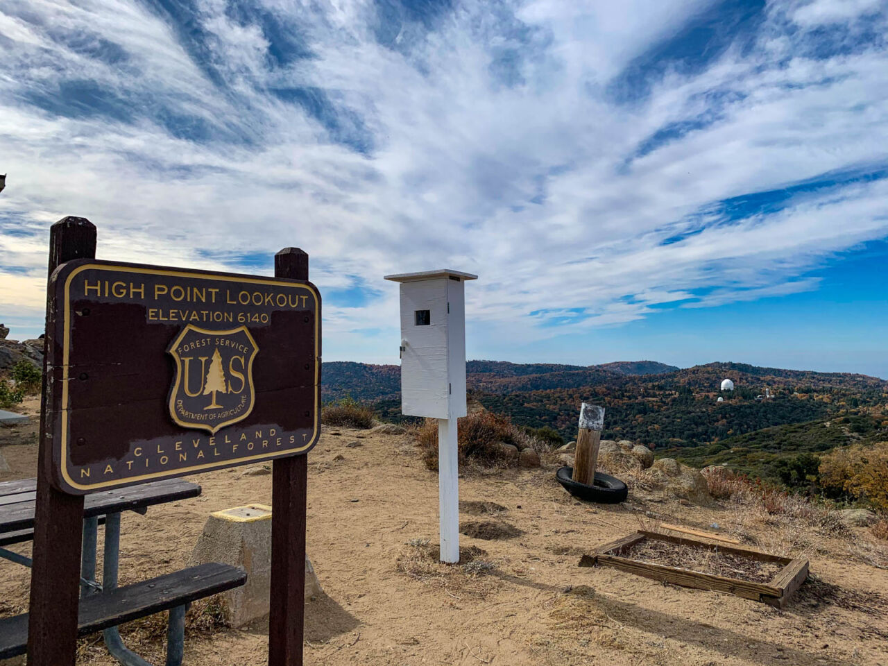 High Point Lookout sign