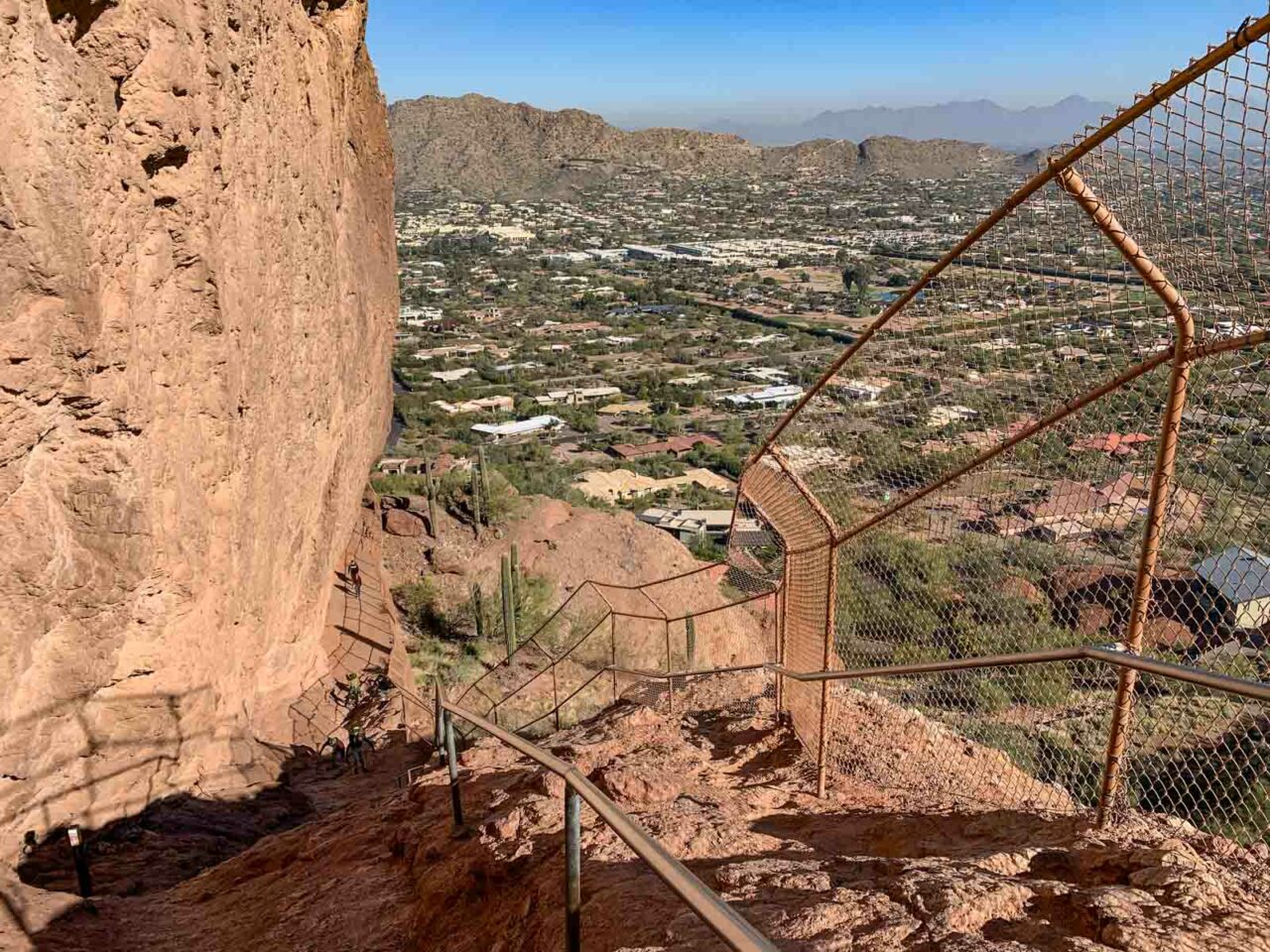 Heading back down the Echo Canyon Trail