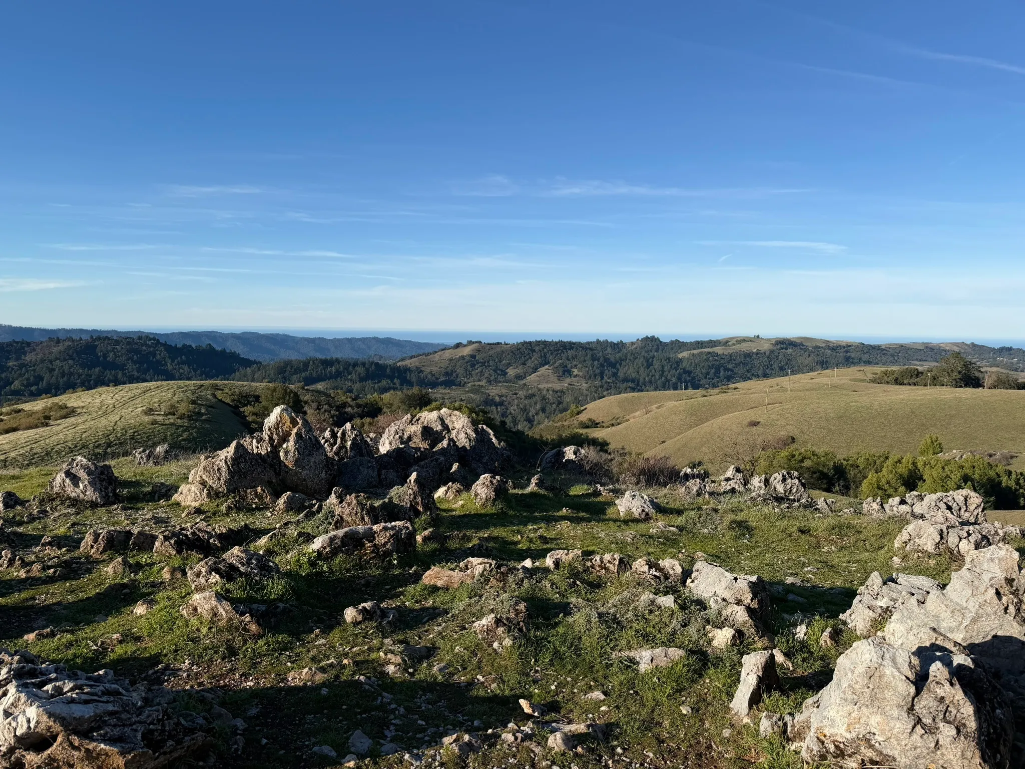 Hiking Black Mountain in Rancho San Antonio County Park