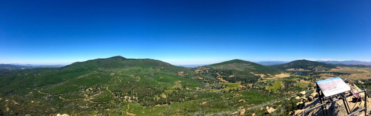 Summit Panorama - looking west