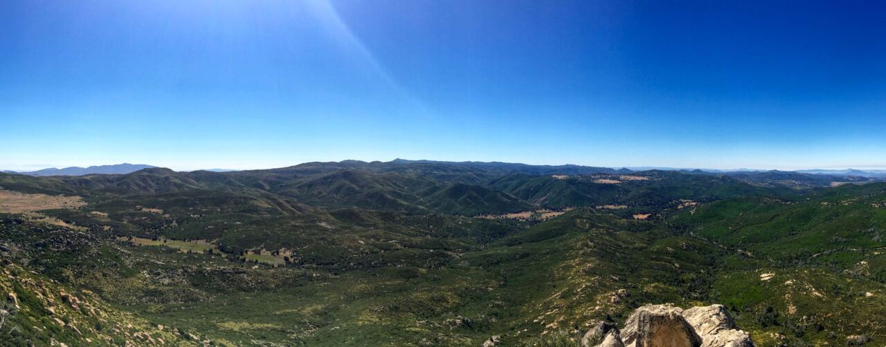 Summit Panorama - looking east