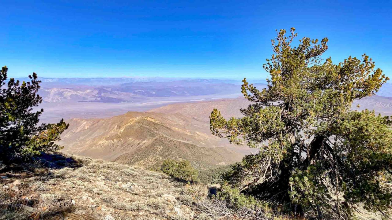 Looking northwest toward Mt Whitney