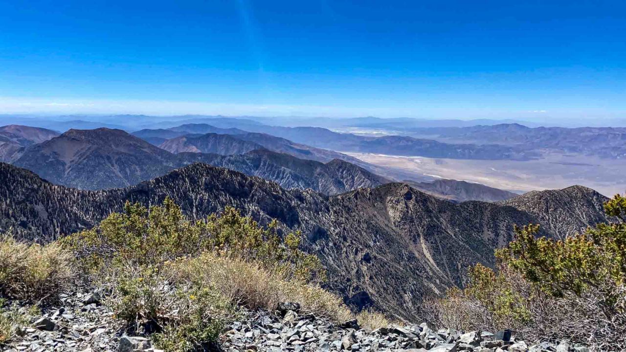 Looking toward the southwest