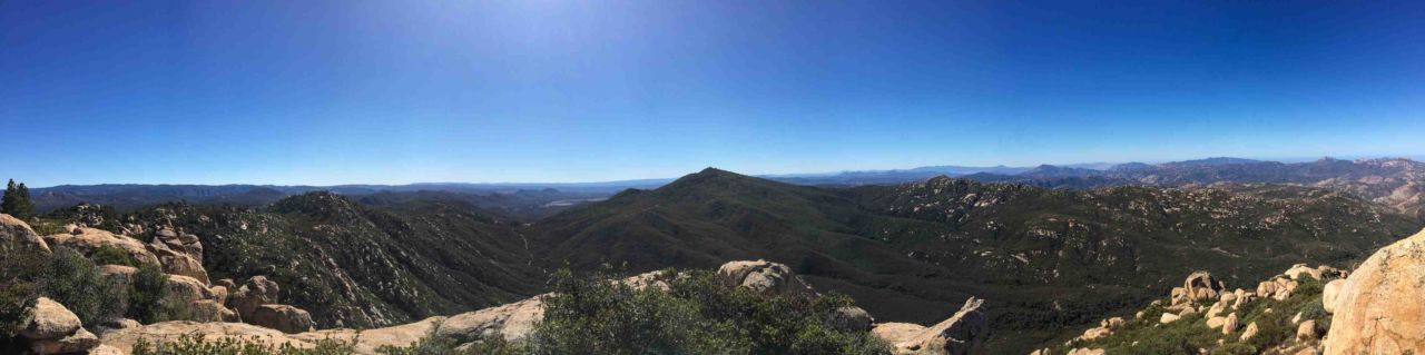 Summit view looking south