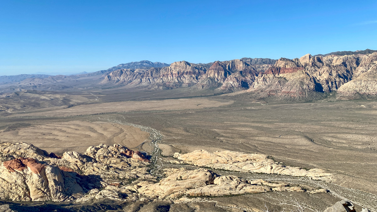 Hiking Turtlehead Peak from Red Rock Canyon National Conservation Area