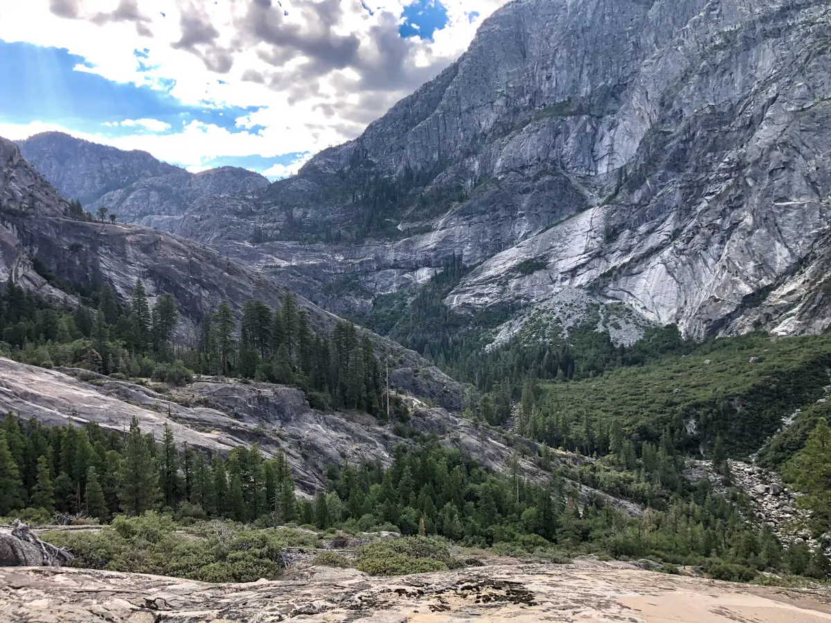Day Two – Upper Pate Valley to Waterwheel Falls